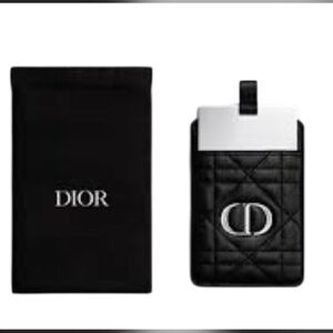 Dior phone wallet: and mirror